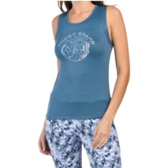 NWT LUCKY BRAND Ultra Soft Tank & Tie Dye Joggers PJ Lounge Pajama Set - Picture 2 of 6